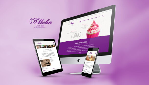 Unsere neu erstellte Webseite ist online - www.beckmohn.ch